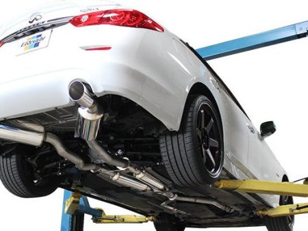 GReddy Exhaust Infiniti Q50 Turbo 2WD (06-23) Dual Catback - EVOlution GT Online Hot Sale