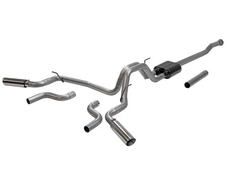 Flowmaster Exhaust Ford F150 2.7L   3.5L   5.0L (21-23) 3.0  Catback - American Thunder 817979 For Cheap