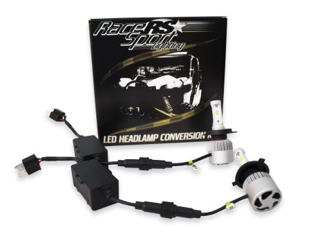 Race Sport RS Lighting (DRIVE Series D4 Driverless Plug-&-Play LED Headlight Kit w  Canbus Decoder) 2,600 LUX For Sale