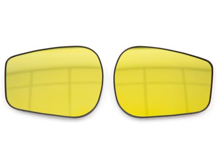 OLM Wide Angle Convex Mirrors FR-S (13-16) BRZ (13-20) 86 (17-20) [w  Turn Signals & Defrosters] Gold Sale