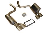 Top Speed Pro 1 Exhaust Mercedes R230 SL55 (02-08) SL63 AMG (09-12) Quad Stainless Tips Online now