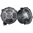 Race Sport RS LED Headlight Jeep Gladiator (18-23) Adjustable Angle Beam 108-Watt w  X-Halo DRL Discount