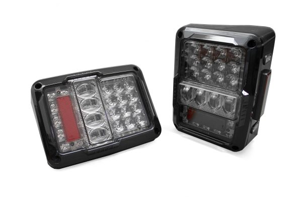 Race Sport RS LED Tail Lights Jeep Wrangler JK (07-17) [Terminator Series] RSJK007 Online now