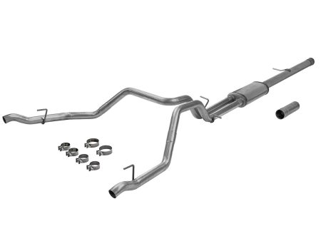 Flowmaster Exhaust Chevy Silverado  GMC Sierra 1500 6.2L V8 (19-24) 3.5  to Dual 2.5  Catback - Flow FX 717890 For Sale