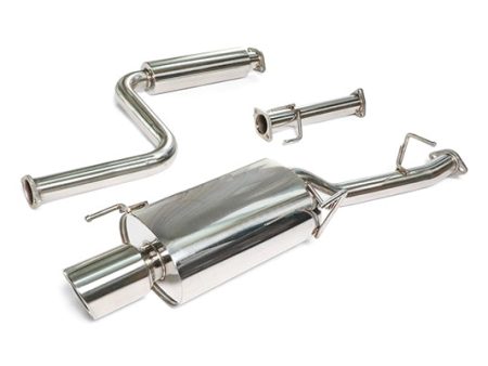 Yonaka Exhaust Honda Prelude (1992-1996) 2.5  Catback w  4.5  Tip Online Hot Sale