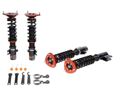 KSport Kontrol Pro Coilovers Subaru Forester SG (03-08) w  Front & Rear Camber Plates - CSB020-KP Online Hot Sale