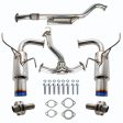 Invidia N1 Exhaust Subaru WRX (22-24) Dual or Single Muffler Catback - Polished or Titanium Blue Burnt Tips Fashion