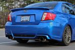 Invidia N1 Exhaust Subaru WRX   STI Sedan (2008-2014) Dual Exit Catback w  Resonator - Polished or Titanium Blue Tip For Cheap