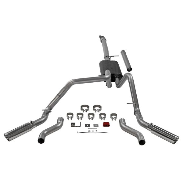 Flowmaster Exhaust Chevy Silverado   GMC Sierra 2.7L (19-24) 2.50  Catback - American Thunder 818113 For Cheap