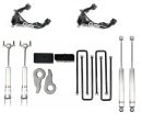 Freedom Offroad Lift Kits GMC Sierra 2500  3500 HD (11-19) 3  Front + 2  Rear Leveling Kit w  Shocks & Control Arms Sale