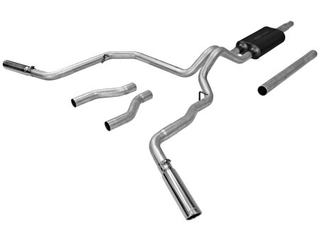 Flowmaster Exhaust Ford F150 V6   V8 (87-96) 2.50  Catback- American Thunder 817471 Supply