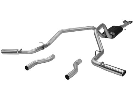 Flowmaster Exhaust Chevy Silverado   GMC Sierra 1500 5.7L (96-99) 2.50  Catback - American Thunder 17470 on Sale