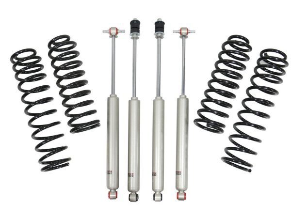 Freedom Offroad Lift Kits Jeep Wrangler (18-23) 2.5  Front   2.5  Rear Lift Springs w  Shocks Supply