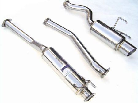 Invidia N1 Exhaust Honda Civic Si Type R EP3 (2002-2005) Catback w  Polished Tips Online Sale