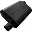 Flowmaster Muffler 40 Series (2.25  Offset In   2.25  Offset Out) Delta Flow Chambered 942443 Sale