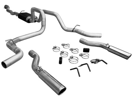 Flowmaster Exhaust Chevy Silverado   GMC Sierra 1500 4.3L  4.8L  5.3L (04-07) 2.50  Catback - American Thunder 17436 Online now