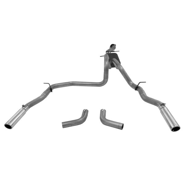 Flowmaster Exhaust Chevy Silverado  GMC Sierra 1500 4.3L  4.8L  5.3L Classic Body (99-07) 2.50  Catback - American Thunder 17435 Hot on Sale