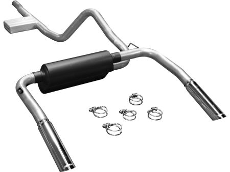 Flowmaster Exhaust Chevy Camaro 3.8L (98-02) 2.50  Catback- American Thunder 17358 For Sale