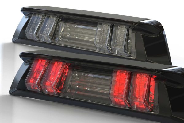 Morimoto Brake Lights Toyota Tacoma (2016-2023) X3B LED - Black Housing w  Clear Lens For Cheap