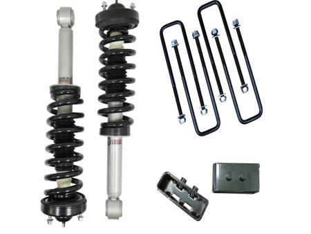 Freedom Offroad Lift Kits Ford F-150 (09-13) Front 3  Lift Strut   2  Rear Blocks w  U Bolts on Sale