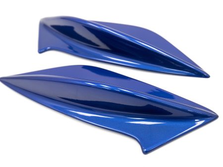 OLM Spoiler Side Fins Subaru WRX   WRX STi (15-20) [STI Style] Multiple Finish Options Online Sale