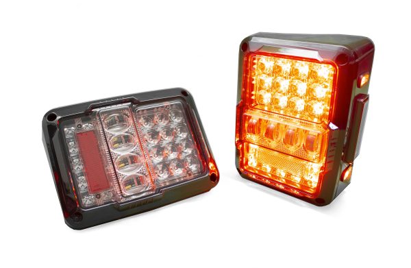 Race Sport RS LED Tail Lights Jeep Wrangler JK (07-17) [Terminator Series] RSJK007 Online now