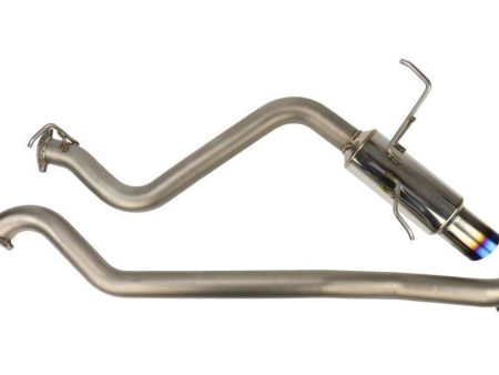 Invidia N1 Exhaust Subaru WRX   STI (15-21) Catback w  Bead Blasted Piping Titanium Blue Tip For Sale