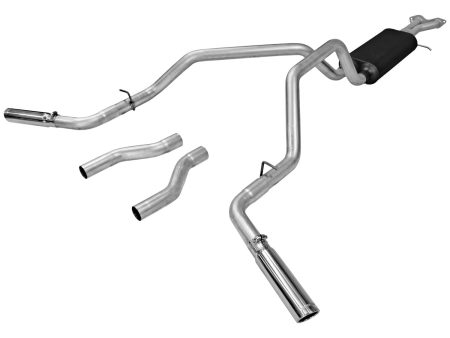 Flowmaster Exhaust Chevy Silverado   GMC Sierra 1500 5.7L V8 (96-99) 2.50  Catback - American Thunder 17468 Fashion