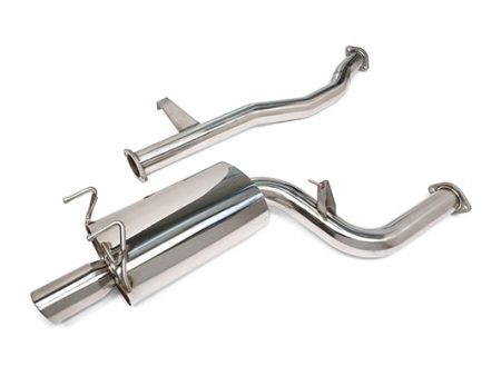 Yonaka Exhaust Nissan 240SX S13 (1989-1994) 3  Piping w  Polished Muffler Discount