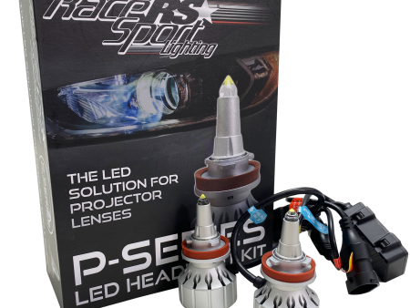 Race Sport RS Lighting (H11 P-Series Projector Perfect Beam Headlight Upgrade Bulbs) 60-Watt LED w  True 360 Degree Down Road Pattern Online