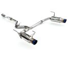 Invidia N1 Exhaust Subaru Legacy GT (2010-2012) Catback w  Twin Outlet Single Layer Titanium Blue Tip Online Hot Sale