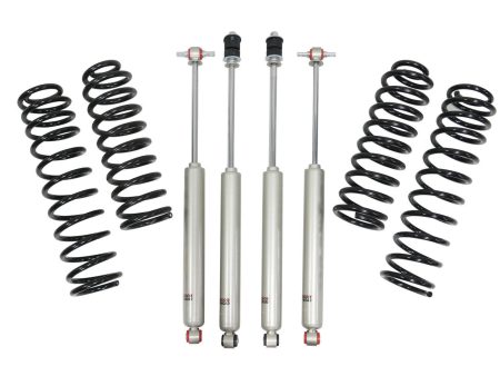 Freedom Offroad Lift Kit Jeep Wrangler (18-23) 2.5  Front   Rear Springs w  Shocks Online