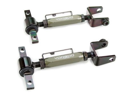 Voodoo13 Camber Arms Acura RSX (2002-2006) Rear Adjustable - Hard Green or Hard Clear Finish Hot on Sale