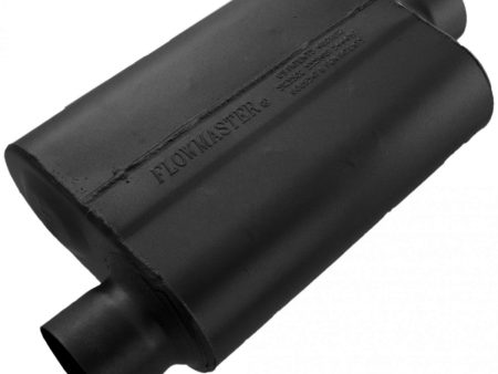 Flowmaster Muffler 40 Series (3.00  Offset In   3.00  Center Out) Chambered 43041 Online now