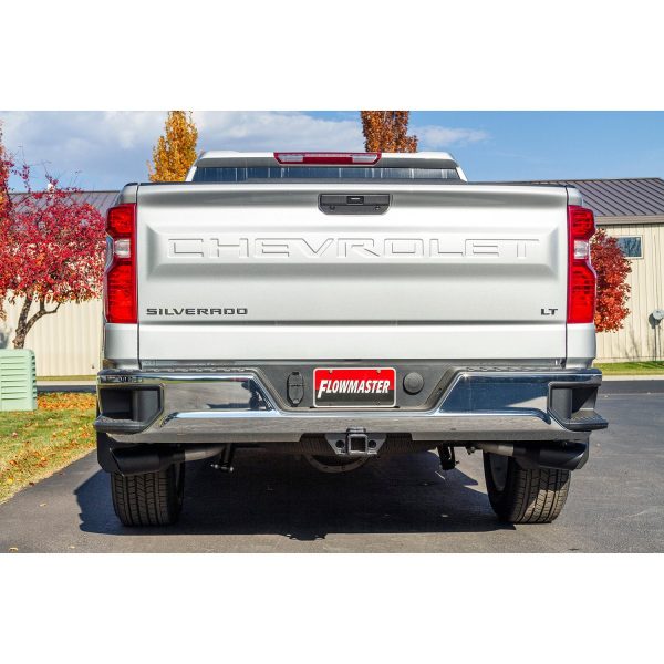 Flowmaster Exhaust Chevy Silverado  GMC Sierra 1500 5.3L (19-24) 2.50  Catback - Flow FX 717893 Online now