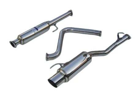 Invidia N1 Exhaust Honda Prelude BB1 BB4 (1992-1996) Catback w  Polished Tips For Sale