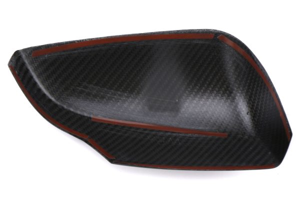 OLM Mirror Covers Subaru WRX   WRX STI (15-21) [w  Turn Signal Hole] S-line Dry Carbon Fiber Sale