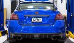 OLM Rear Bumper Protector Subaru WRX   WRX STi (15-20) Black finish Fashion