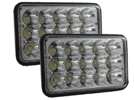 Race Sport RS Headlight LED Conversion Lens - 4x6in or 7x6in For Sale