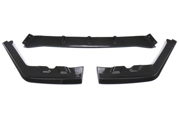 OLM Front Lip Subaru WRX   WRX STI (2015-2017) Low Profile 3 Piece Carbon Fiber Hot on Sale