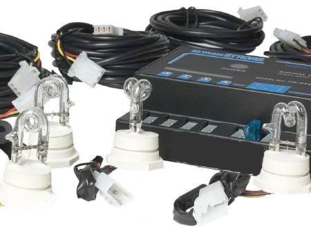 Race Sport RS 80 Watt Strobe Light Kit w  Controller - White or Amber Online Hot Sale