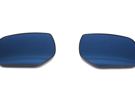 OLM Mirrors Subaru Forester (2014-2018) [Wide Angle Convex - Blue] Fashion