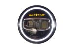 Race Sport RS 7in LED Headlight Jeep Wrangler JL (18-19) w  LED HALO & Jeep Grille imprint Cheap